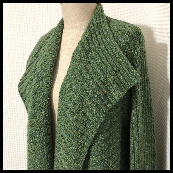 SOLD! Macy’s Fever Long Cardigan with Fringe - Picture 8 of 14